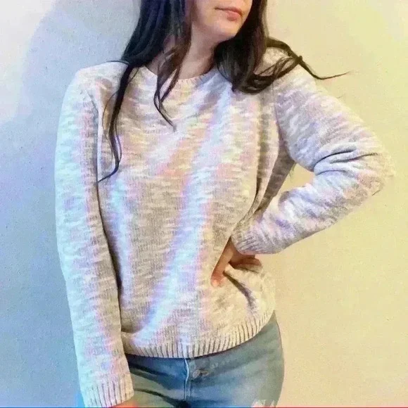 Vintage pastel multicolor‎ sweater - Picture 8 of 14